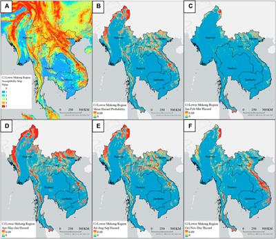 A dynamic landslide hazard monitoring framework for the Lower Mekong Region